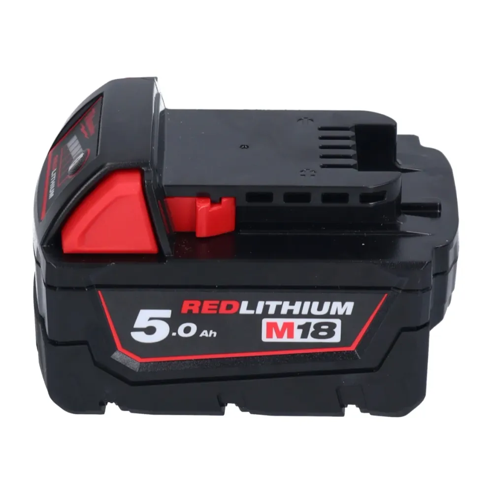 Milwaukee M18 BLPD2-501X akumulatorowa wiertarko-wkrętarka udarowa 18 V 82 Nm bezszczotkowa + 1x akumulator 5,0 Ah + skrzy...