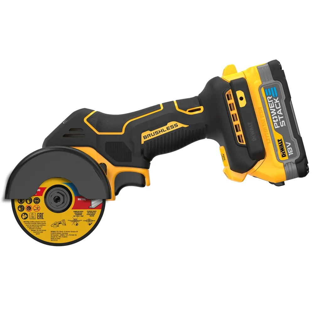 Mini pił ukosowa Dewalt DCS438E2T-QW 18 V 1,7 Ah