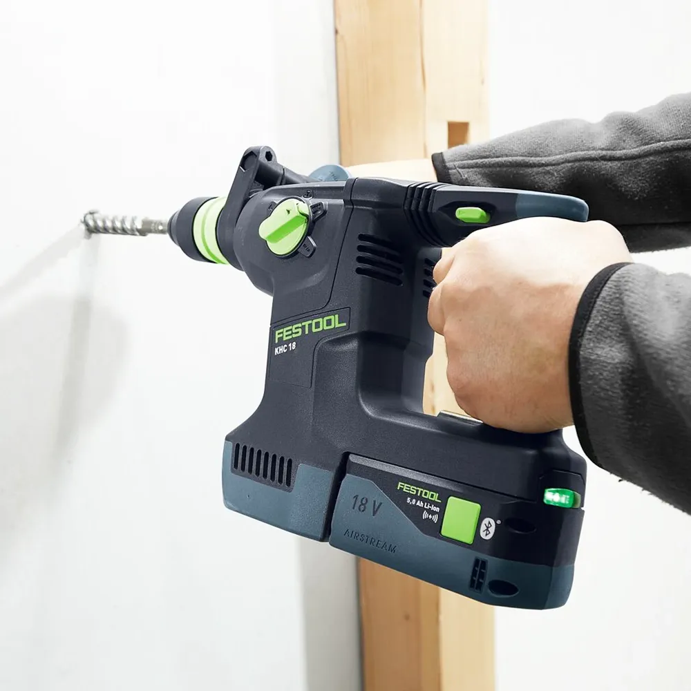 Młotowiertarka udarowa Festool KHC 18 5.0 EBI-Plus 18 V 5 Ah