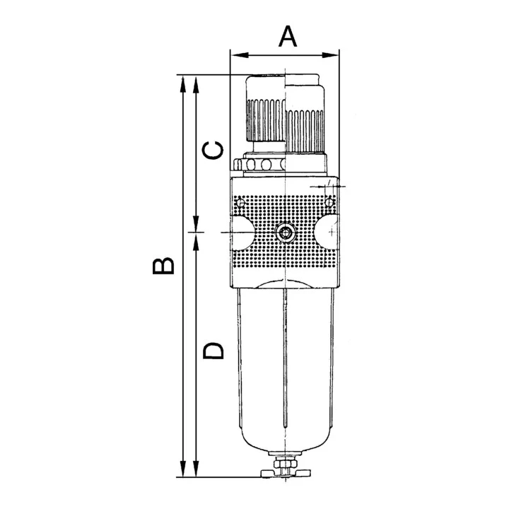 Regulator filtra RIEGLER MULTIFIX gwint mm 24,66 ( 4588881023 )