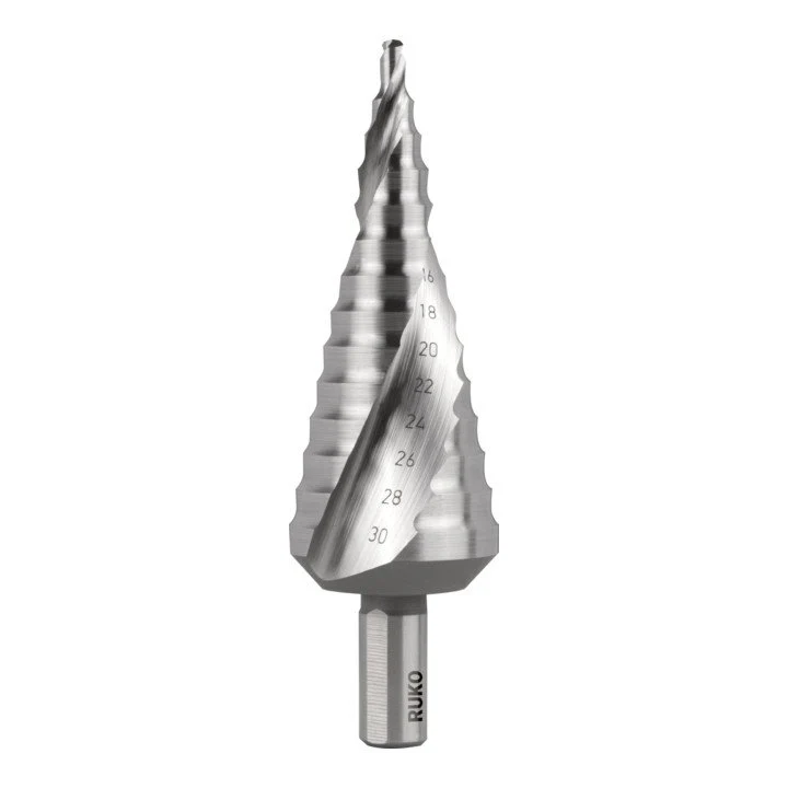 Wiertło stopniowe RUKO zakres wiercenia 4 - 30 mm ( 4000601723 )