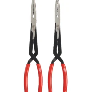 Szczypce uniwersalne kombinerki wydłużone - zestaw proste i 45° | 4932492499