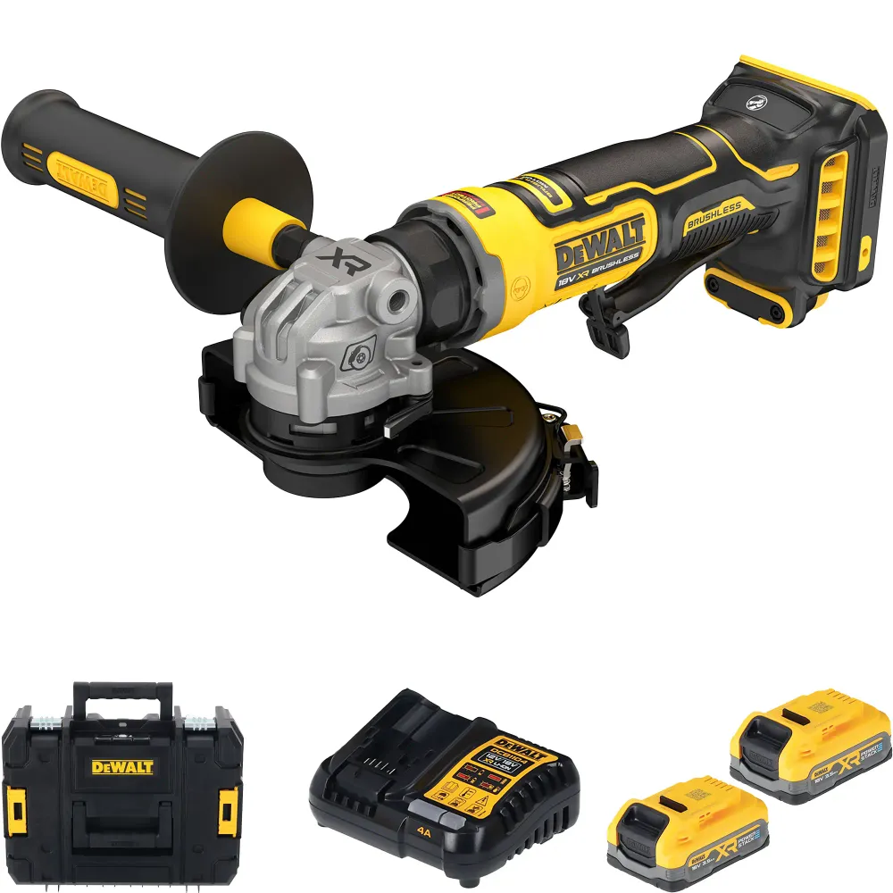 Szlifierka Dewalt DCG404S2T-QW 18 V 3,5 Ah