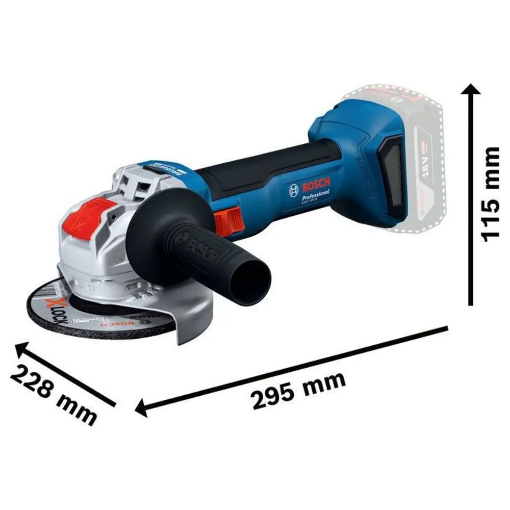 Szlifierka kątowa Bosch GWX 18V-8 PRO 18V