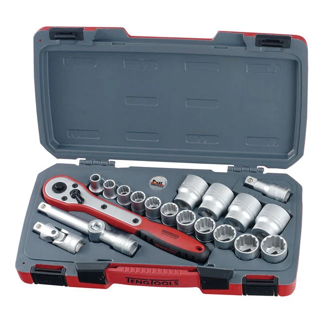 Teng Tools Zestaw kluczy nasadowych 1/2" w rozmiarach amerykańskich