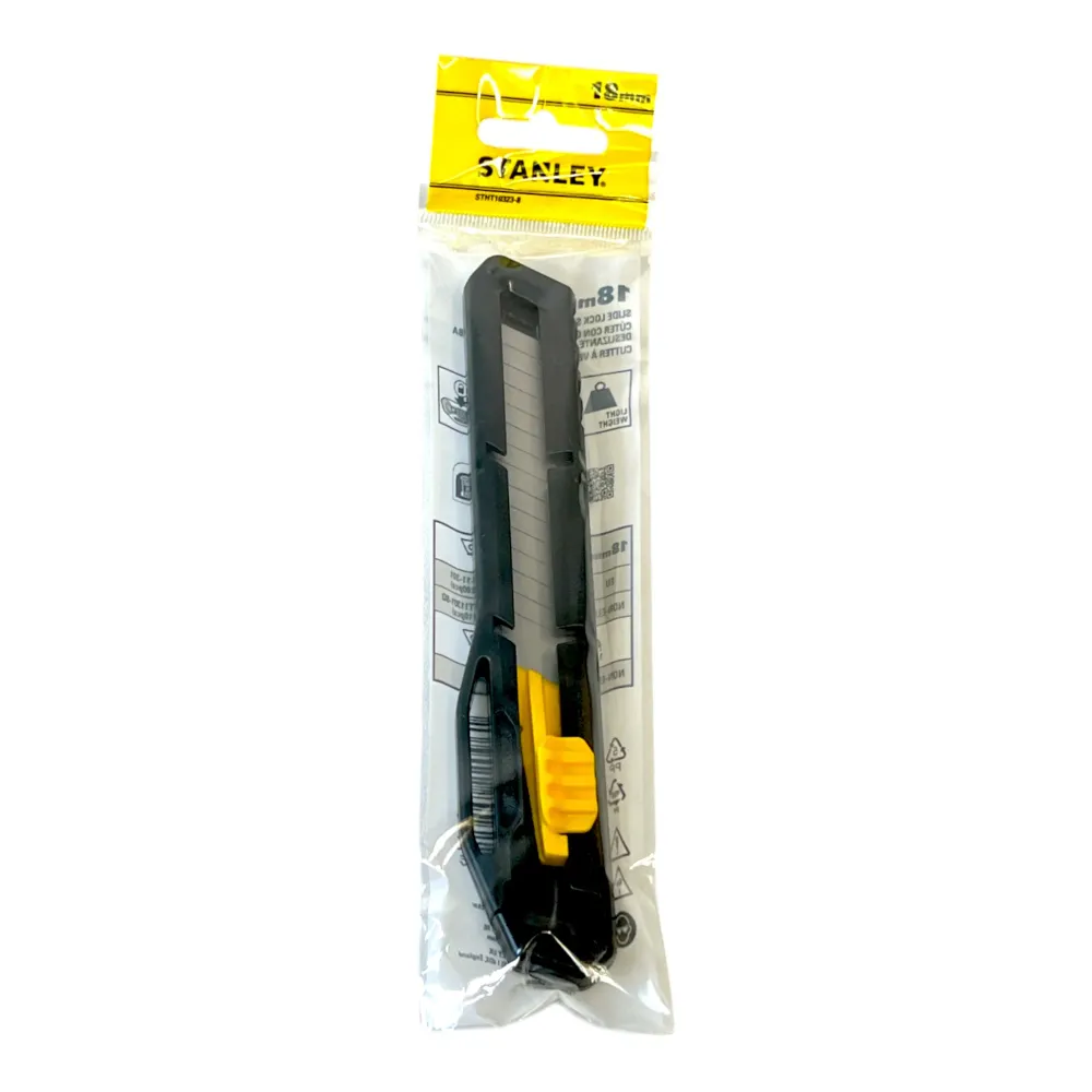 Nóż tnący Stanley Standard ( STHT10323-8 ) o szerokości 18 mm z regulowanym ostrzem