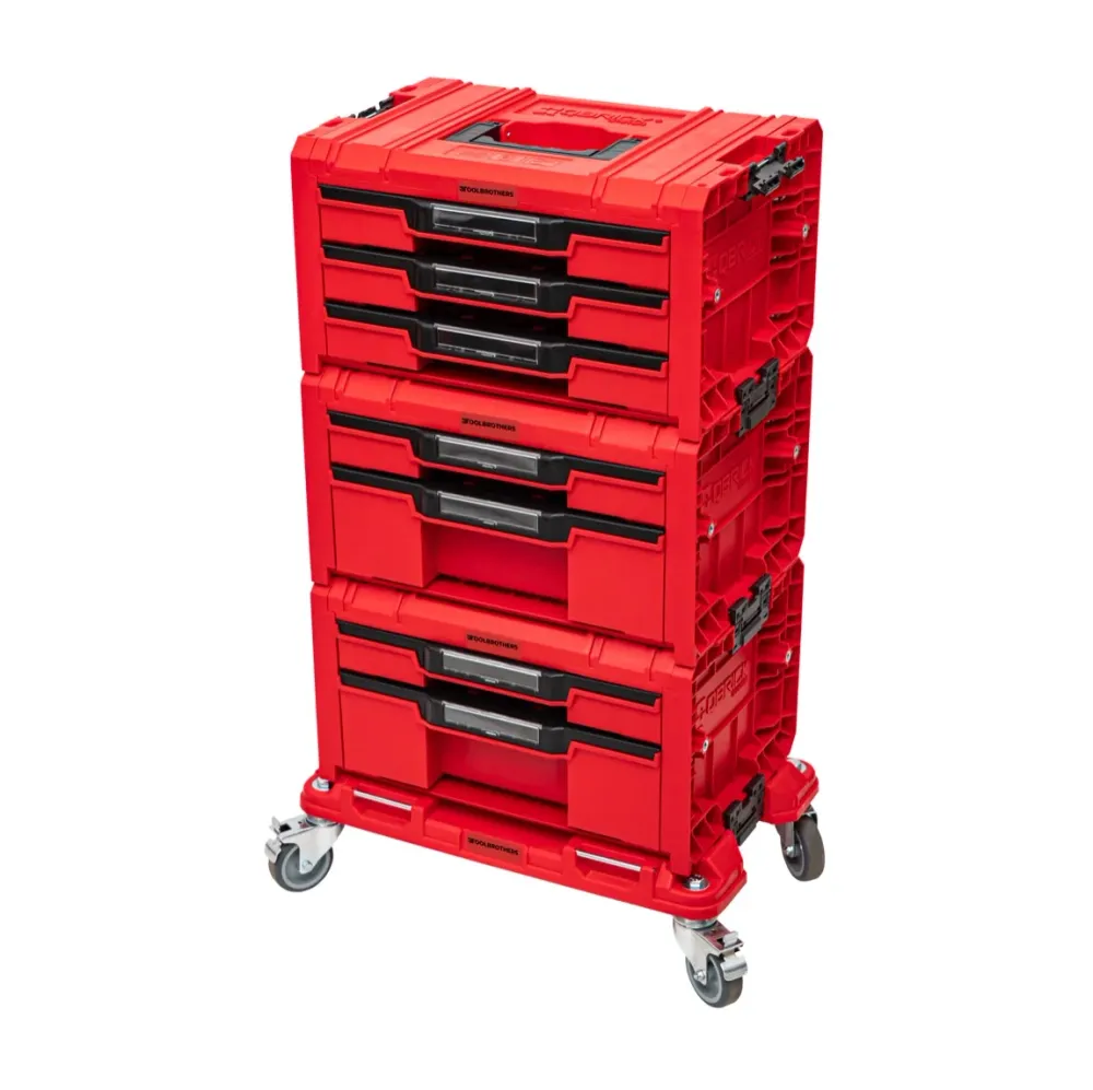 Toolbrothers RHINO L ULTRA Drawer Set 2x Drawer 2 + 1x Drawer 3 + Mobilny wózek transportowy