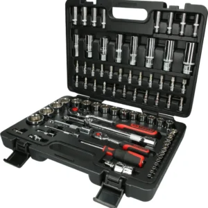 KS TOOLS 1/4"+1/2" CHROMEplus Steckschlüssel-Satz, 78-tlg ( 918.0678 )