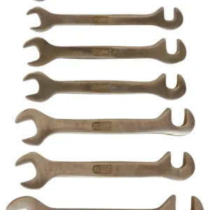 KS TOOLS BRONZEplus Blech-Doppel-Maulschlüssel-Satz klein, 10-tlg ( 963.7131 )