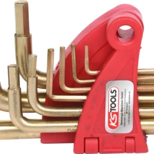 KS TOOLS BRONZEplus Innensechskant-Winkelstiftschlüssel-Satz 9-tlg ( 963.1513 )