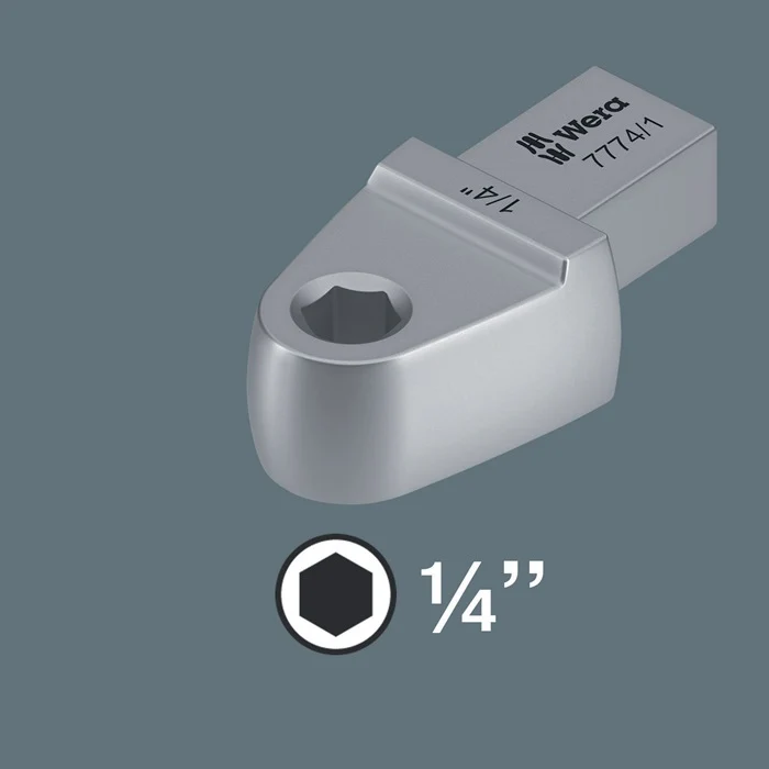 Wera adapter do bitów wtykanych 7774/1 ( 8000377360 ) 1/4 ″ 9 x 12 mm
