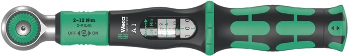 Klucz dynamometryczny WERA Safe-Torque 1 Klucz dynamometryczny 1/4 ″ 2 - 12 Nm ( 4000822440 )