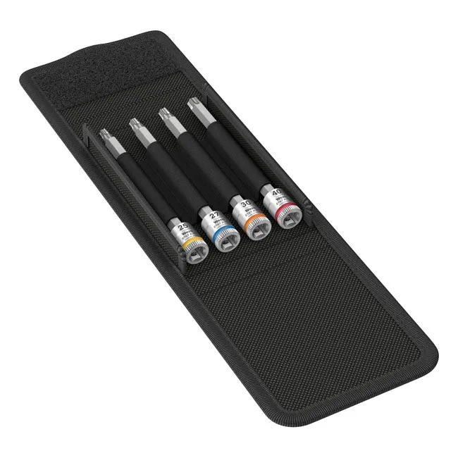 Wera Torx Zestaw bitów nasadowych z napędem 1/4"