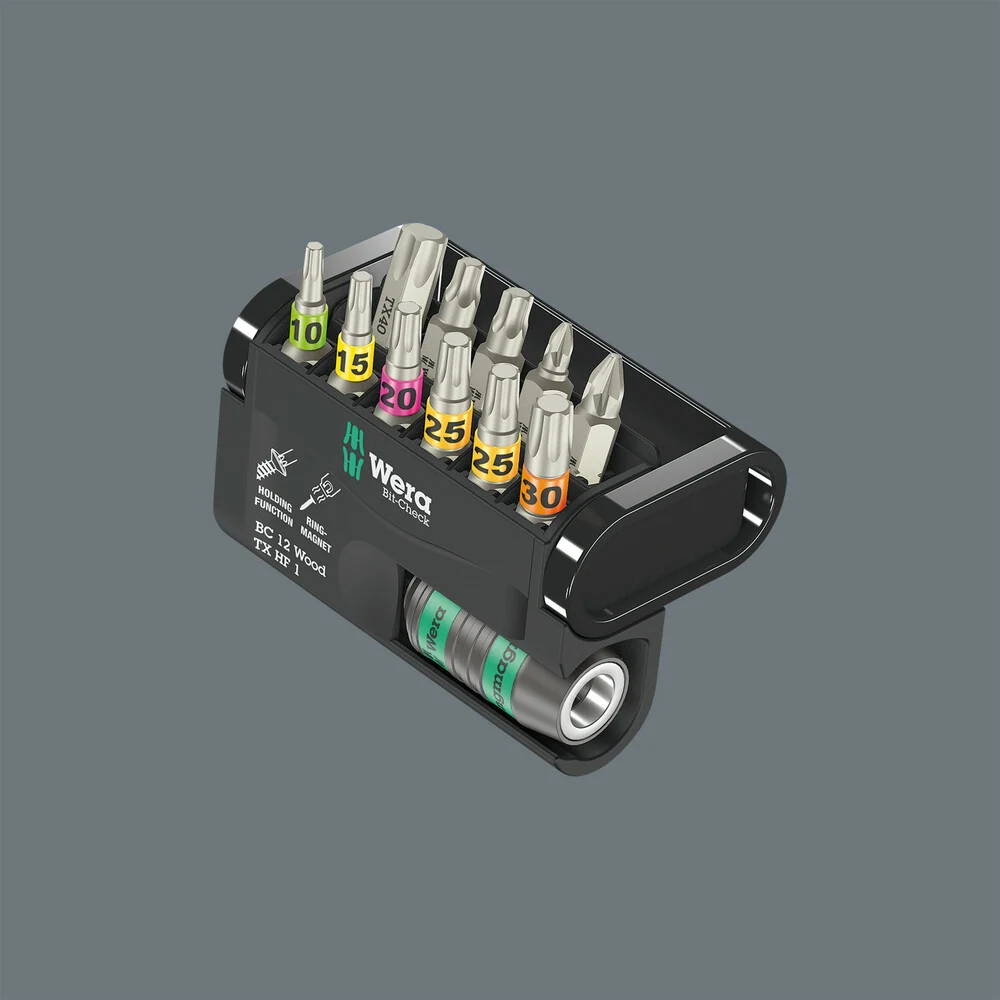 WERA Bit-Check 12 Wood TX HF 1 12-częściowy zestaw bitów ( 4000829911 )