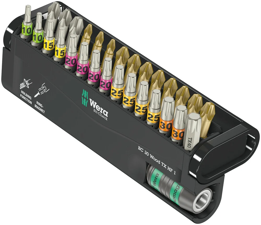 WERA Bit-Check 30 Wood TX HF 1 30-częściowy zestaw bitów ( 4000829912 )