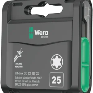 Zestaw dużych bitów WERA Bit-Box 20 TX HF T 20 Długość 25 mm ( 4000822458 )