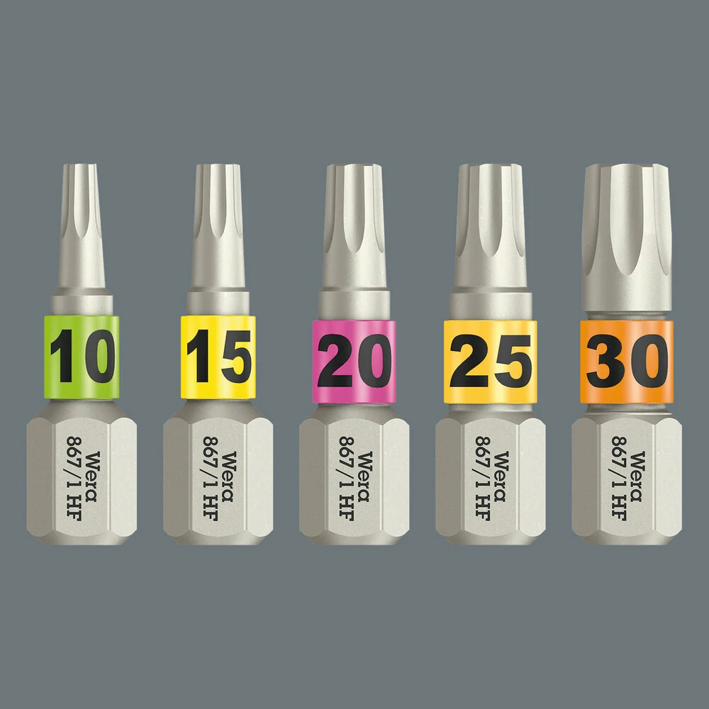 Zestaw dużych bitów WERA Bit-Box 20 TX HF T 25 Długość 25 mm ( 4000822459 )