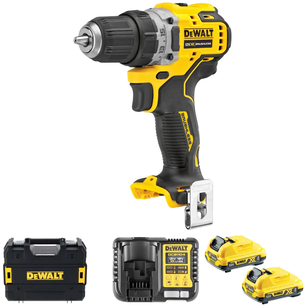 Wiertarko-wkrętarka Dewalt DCD701D2-QW 12V 2Ah
