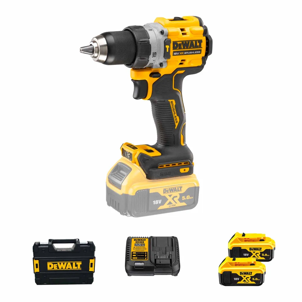 Wiertarko-wkrętarka Dewalt DCD805P2T-QW 18 V 5 Ah