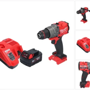 Wiertarko-wkrętarka udarowa Milwaukee M18 FPD3-601 18 V 158 Nm bezszczotkowa + 1 akumulator 6,0 Ah + ładowarka