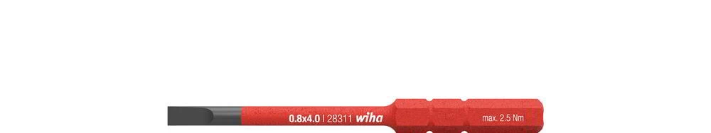 Ostrze wymienne WIHA SlimBit electric szczelinowe 3 x 75 mm ( 4000793016 )