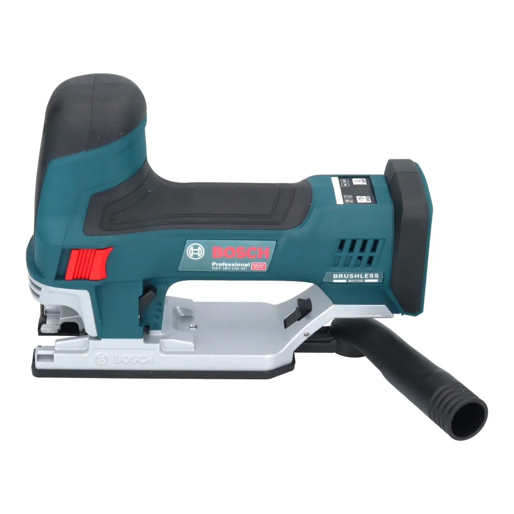 Wyrzynarka akumulatorowa Bosch GST 18V-155 SC Professional 18 V 155 mm bezszczotkowa + 2x akumulator ProCORE 4,0 Ah + łado...