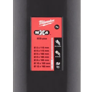 Zestaw wierteł SDS Plus do zbrojonego betonu MX4 - 7szt | 4932492113