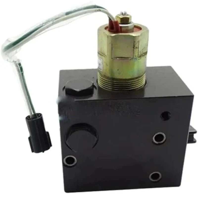 Zawór elektromagnetyczny pompy hydraulicznej 719754 719753 Pasuje do koparki Komatsu Doosan SOLAR130LC-V SOLAR255LC-V DH15...