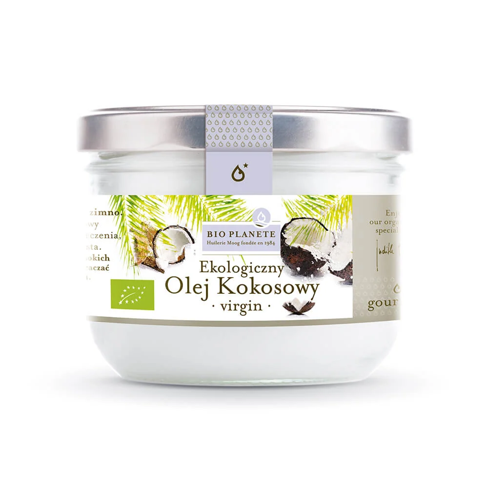 Olej kokosowy virgin BIO 200 ml - Bio Planete