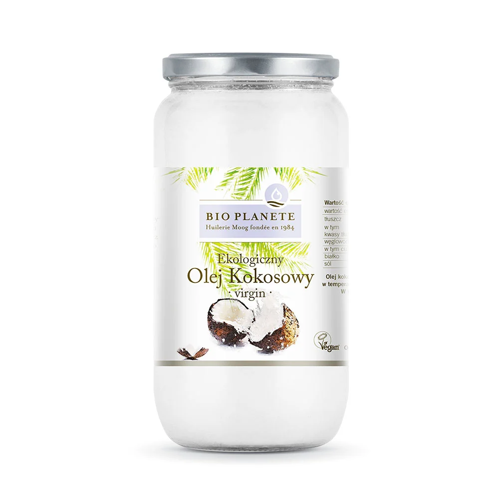 Olej kokosowy virgin BIO 950 ml - Bio Planete