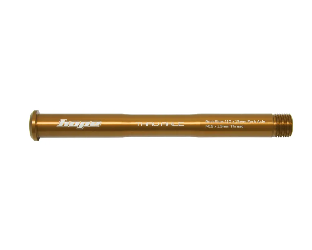Oś przedniego koł HOPE do widelca ROCKSHOX Pike/Lyric/Zeb Bronze