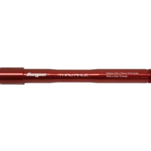 Oś przedniego koł HOPE do widelców OHLINS RXF34/RXF36/RXF38 czerwona