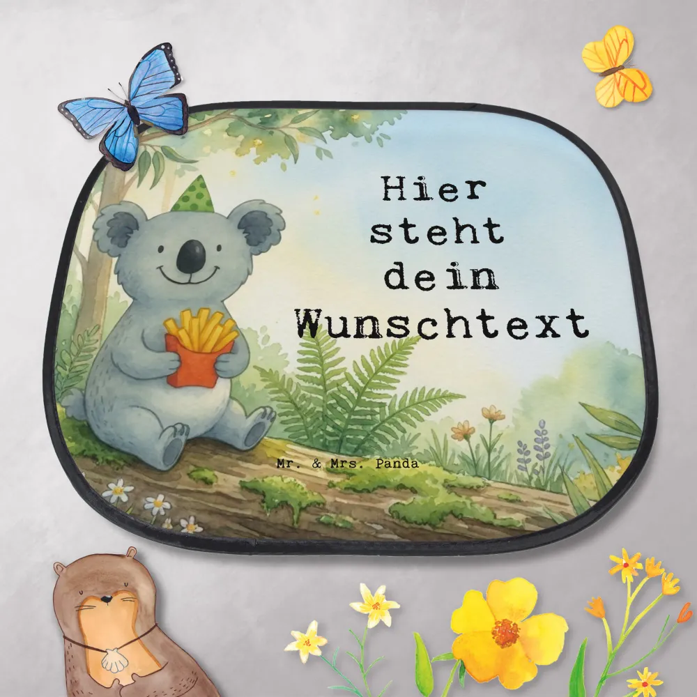 Personalizowana osłona przed słońcem Koala Pommes Design
