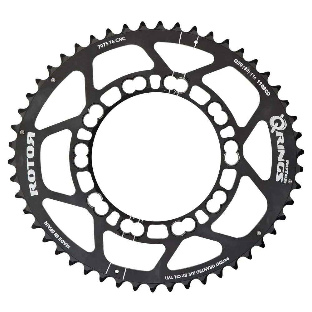Owalna płytka zewnętrzna 10/11V ROTOR Q-RING 110 mm