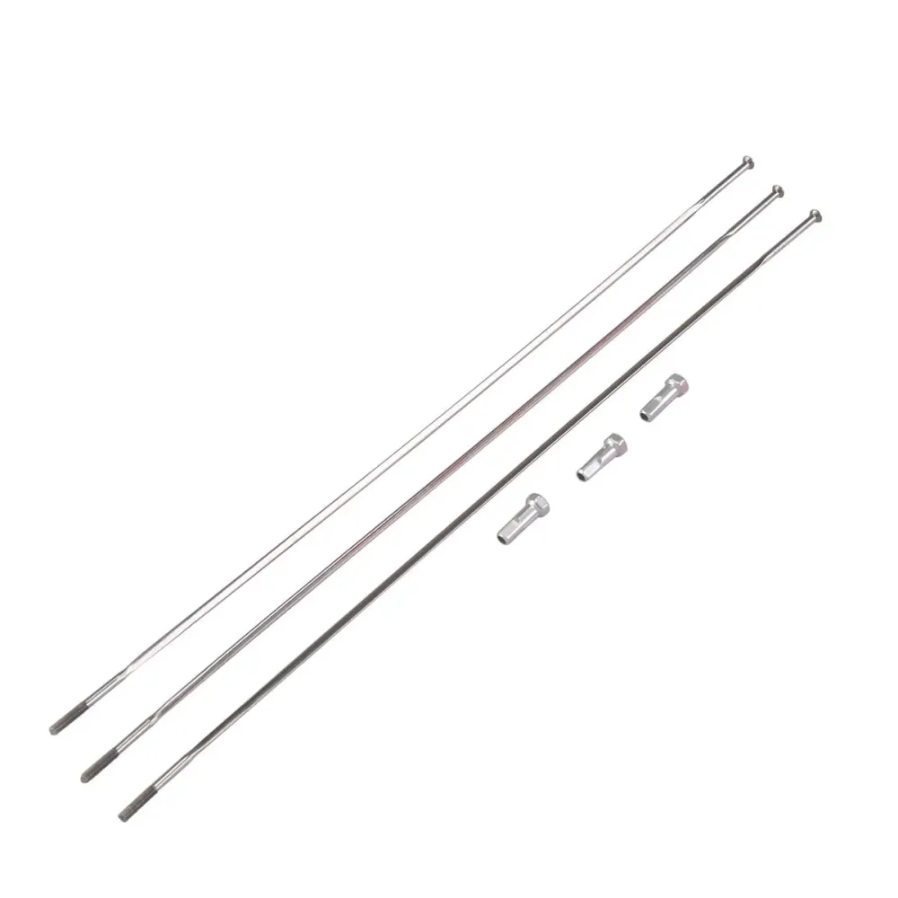 Zestaw 3 prostych szprych ZIPP 303 Silver 258 mm