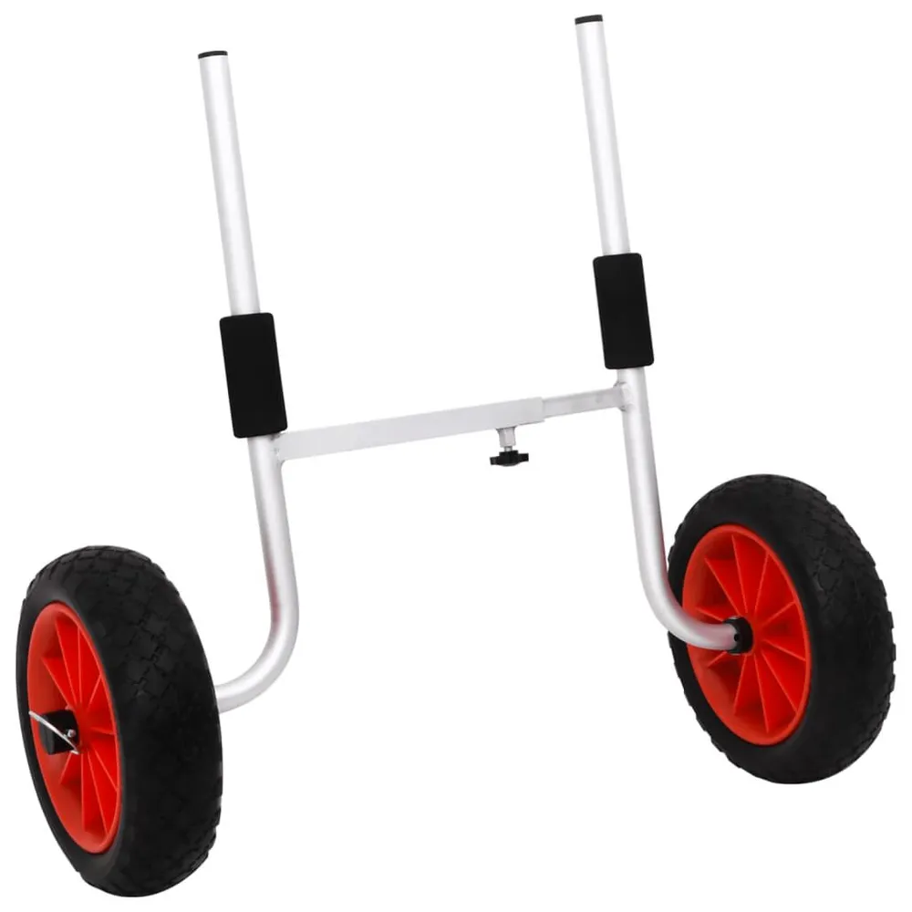Wózek do transportu kajaka, 90 kg, aluminiowy