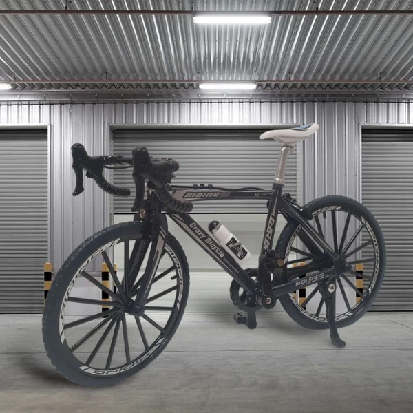ROWER KOLARKA MODEL METALOWY RAMA OBRACANY UKŁAD NAPĘDOWY 1:8 SKALA E1128 EMAJ