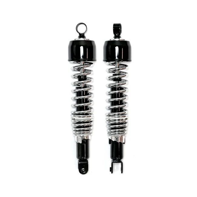 Emgo Amortyzatory 365mm czarny / chrom Honda CB650SC, CB750F/K, CB900F, CBX, CB1100F
