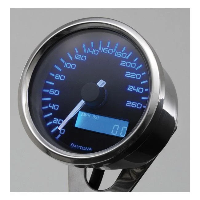 Prędkościomierz Velona 60 mm polerowany 260 km/h