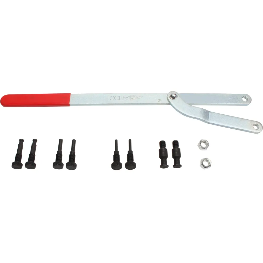 Universal Camshaft Pulley & Fan Clutch Holder Tool Set 6 8 10 16 mm
