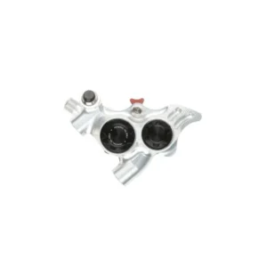 HOPE RX4+ SL FM 34 mm, 4-tłoczkowy, srebrny, mineralny zacisk hamulcowy