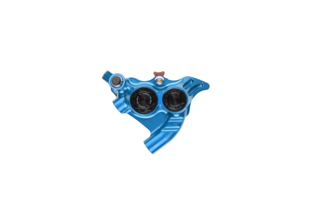 Zacisk hamulcowy HOPE RX4+ SL FM 34mm (+20) 4 tłoczki Mineral Blue