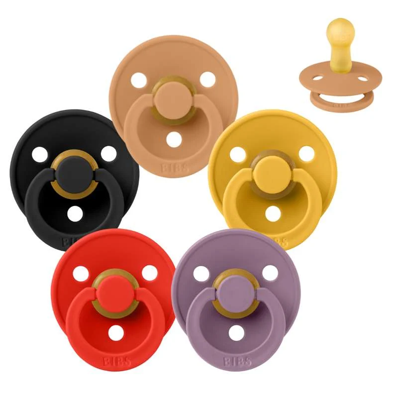 Smoczek Bibs Okrągły Colour - Sampak - 5 szt. - roz. 2 - Szczęśliwego Halloween