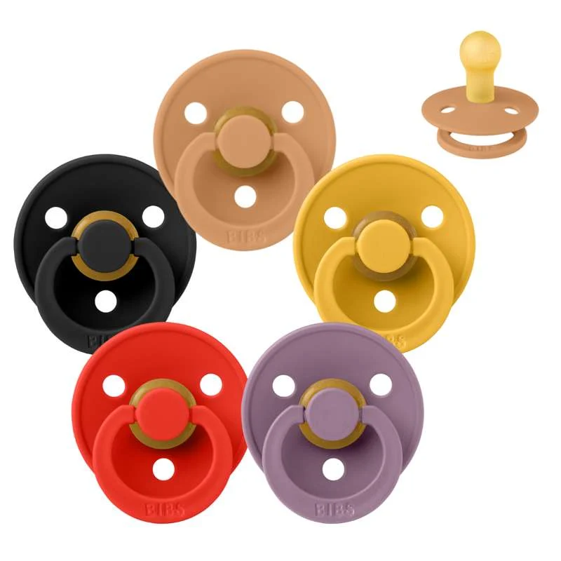 Smoczek Bibs Okrągły Colour - Sampak - 5 szt. - roz. 1 - Szczęśliwego Halloween