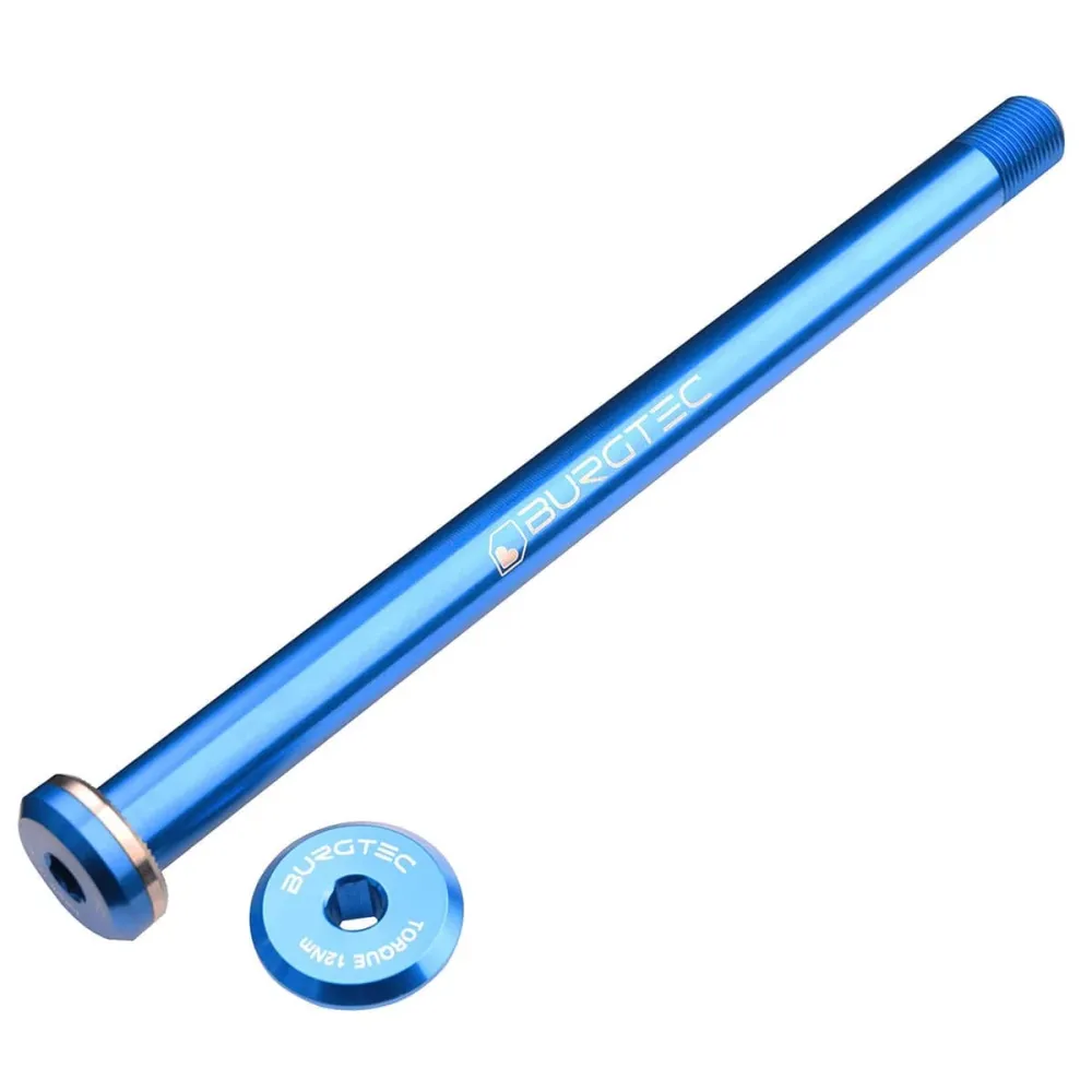 Oś tylnego koł BURGTEC 168,5 mm do ram Santa Cruz Blue