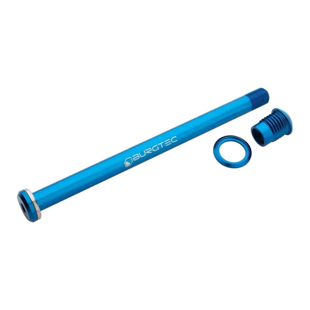 Oś tylnego koł BURGTEC 173,7 mm do ram Santa Cruz Blue