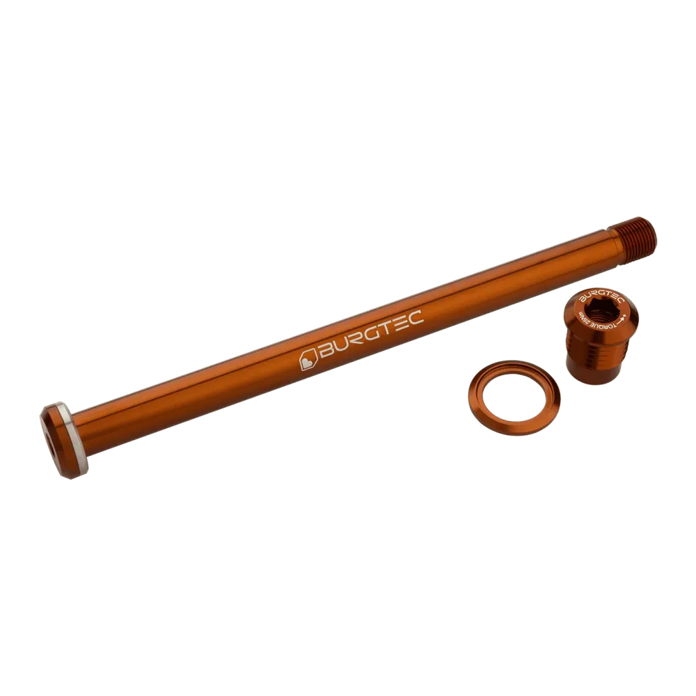 Oś tylnego koł BURGTEC 174 mm do ramy Yeti Bronze