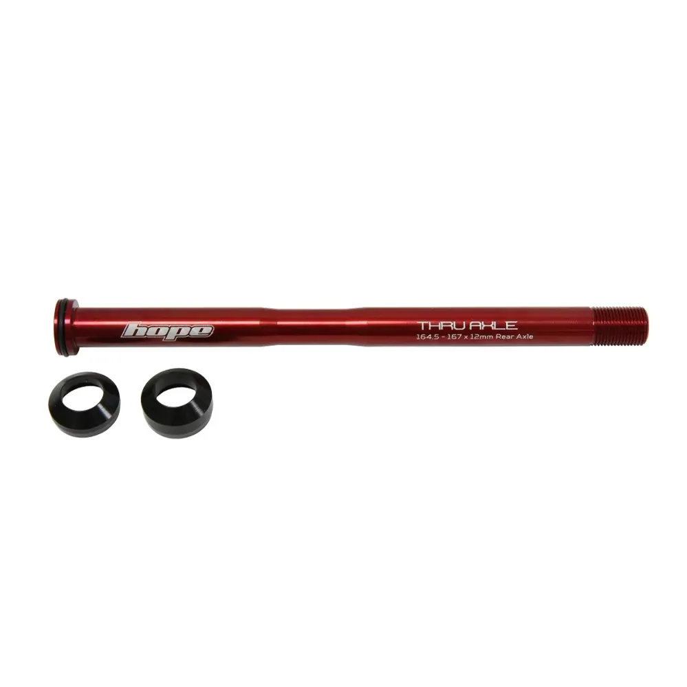 Oś tylnego koł HOPE 164.5-167mm #HTAR167 czerwona