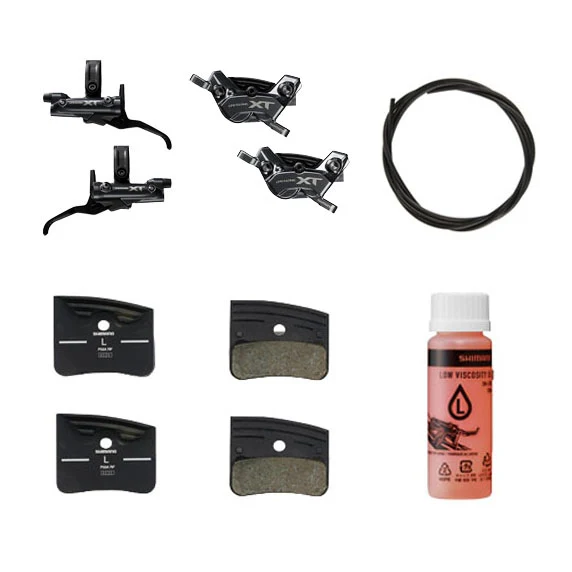 Hamulce tarczowe Shimano Deore XT BL-M8200 + BR-M8220 (zestaw modernizacyjny)