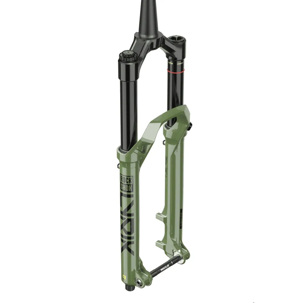 ROCKSHOX LYRIK ULTIMATE CHARGER 3 RC2 29" DEBONAIR Oś widelca stożkowego 15x110mm Boost Green